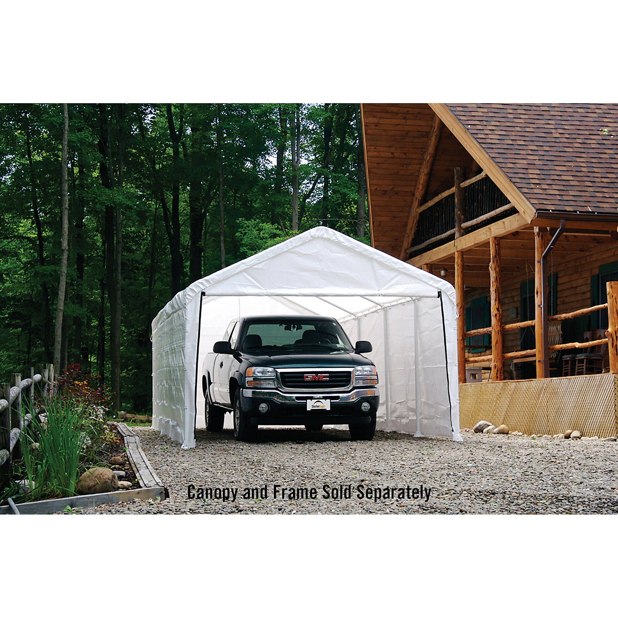 ShelterLogic SuperMax Canopy Enclosure Kit - Fits 12ft. x 26ft. Canopy, Polyethylene, Model# 25776